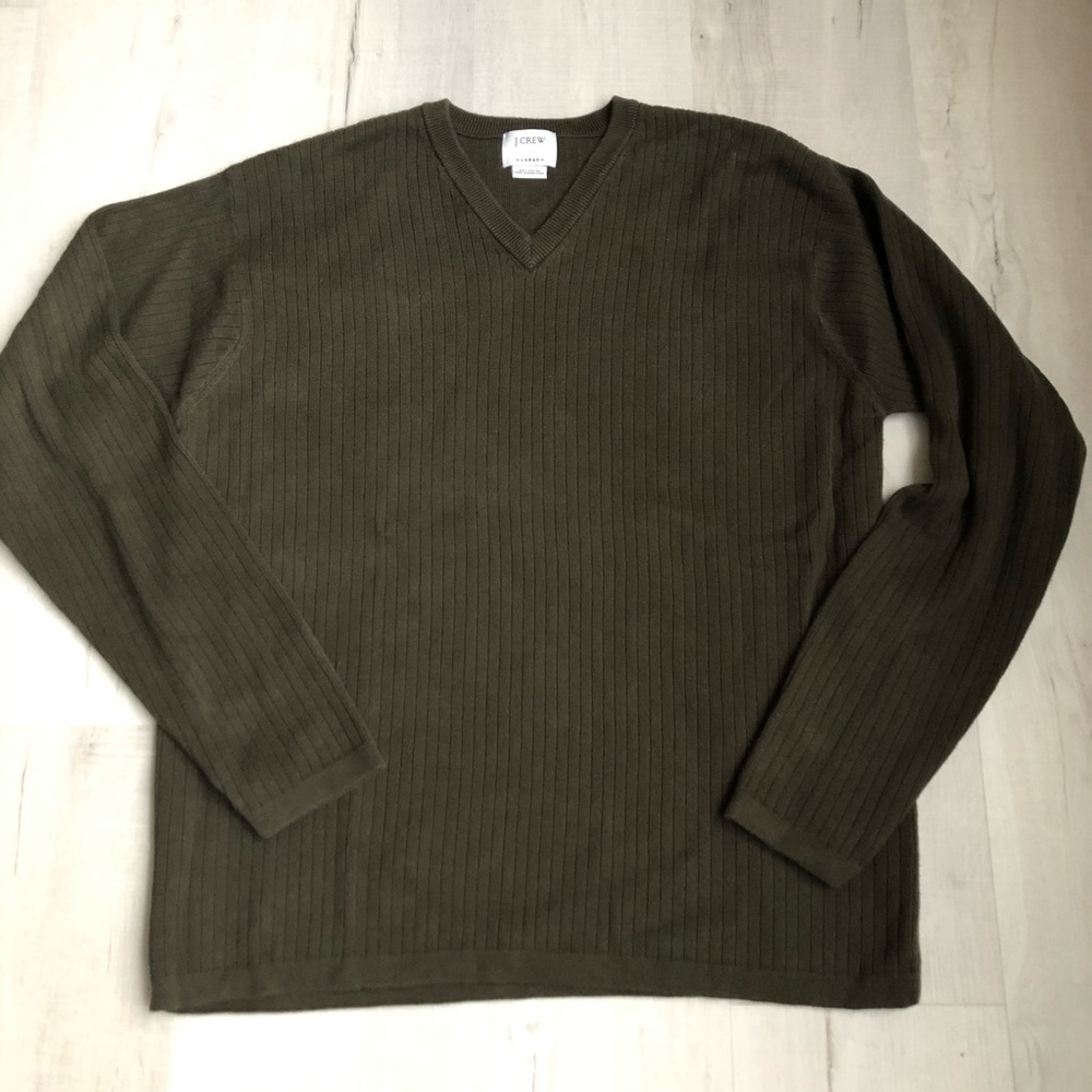 J. Crew ribbed sweater